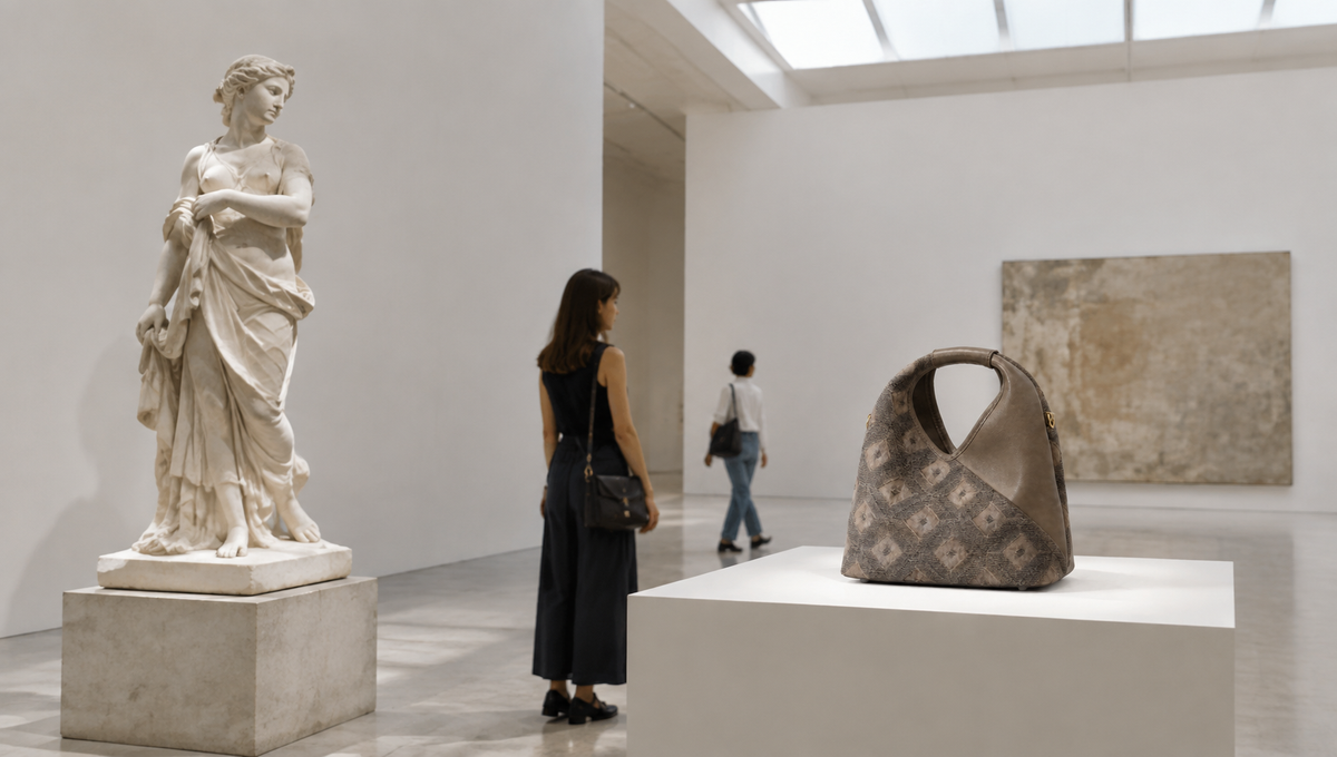 The Bag as Art: When Heritage Silk Meets Modern Museum Design