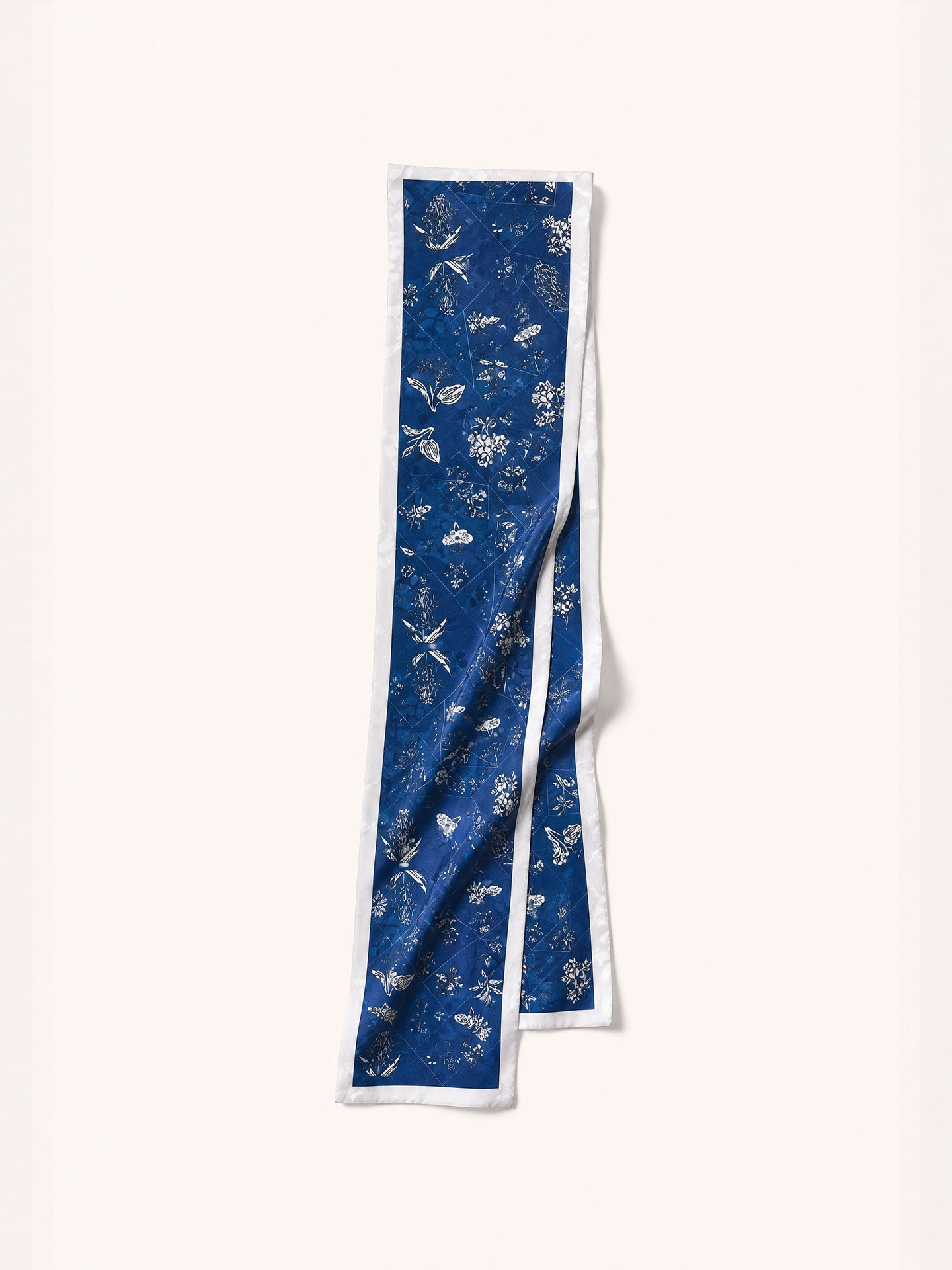 Luxury silk scarf collection with oriental style
