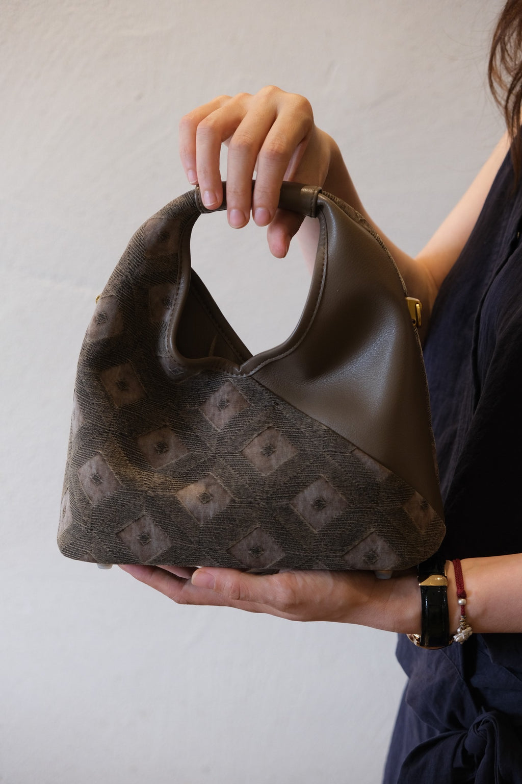 Elegant silk leather accessory for sophisticated style