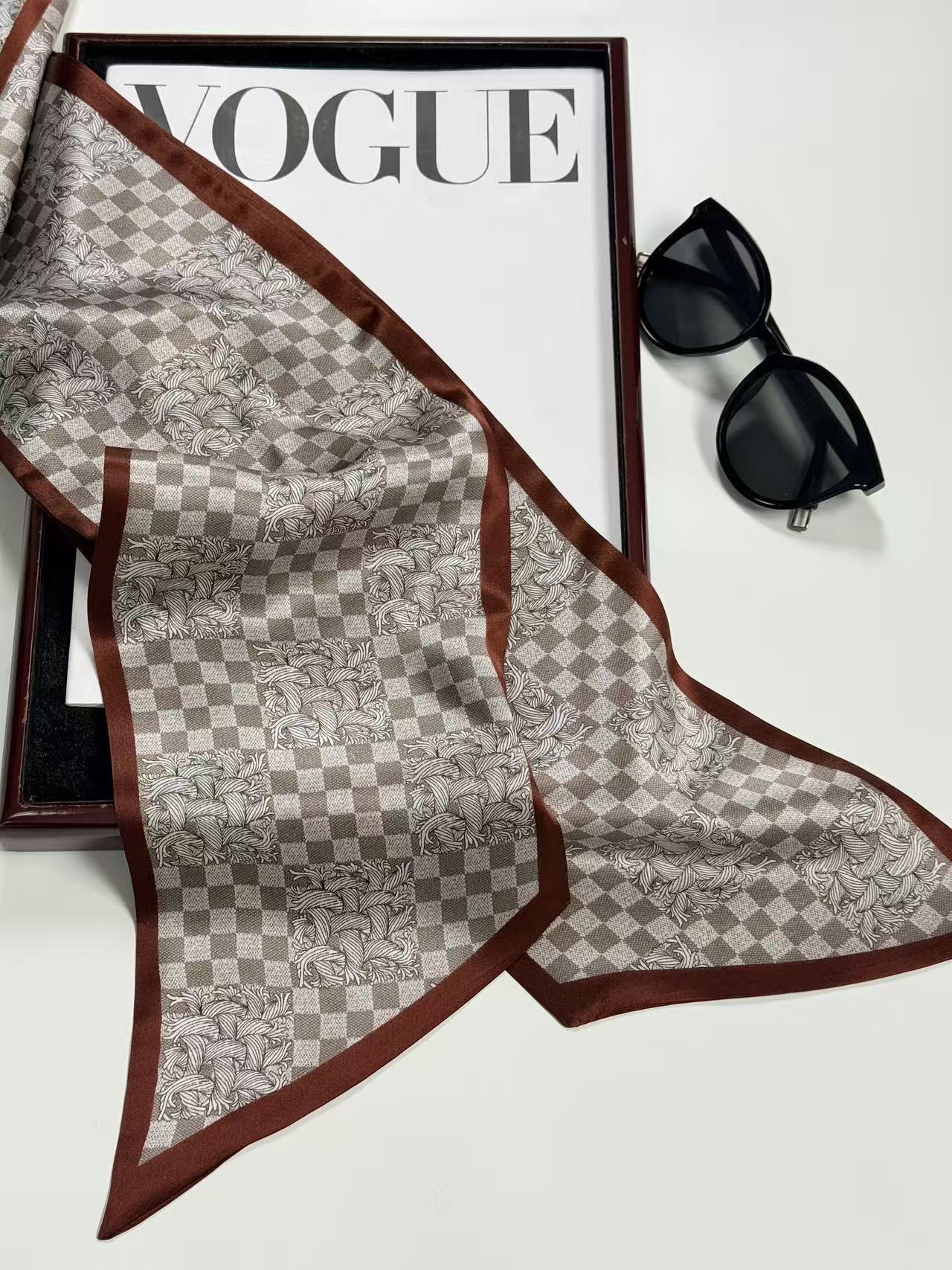 Exclusive handmade silk scarf collection