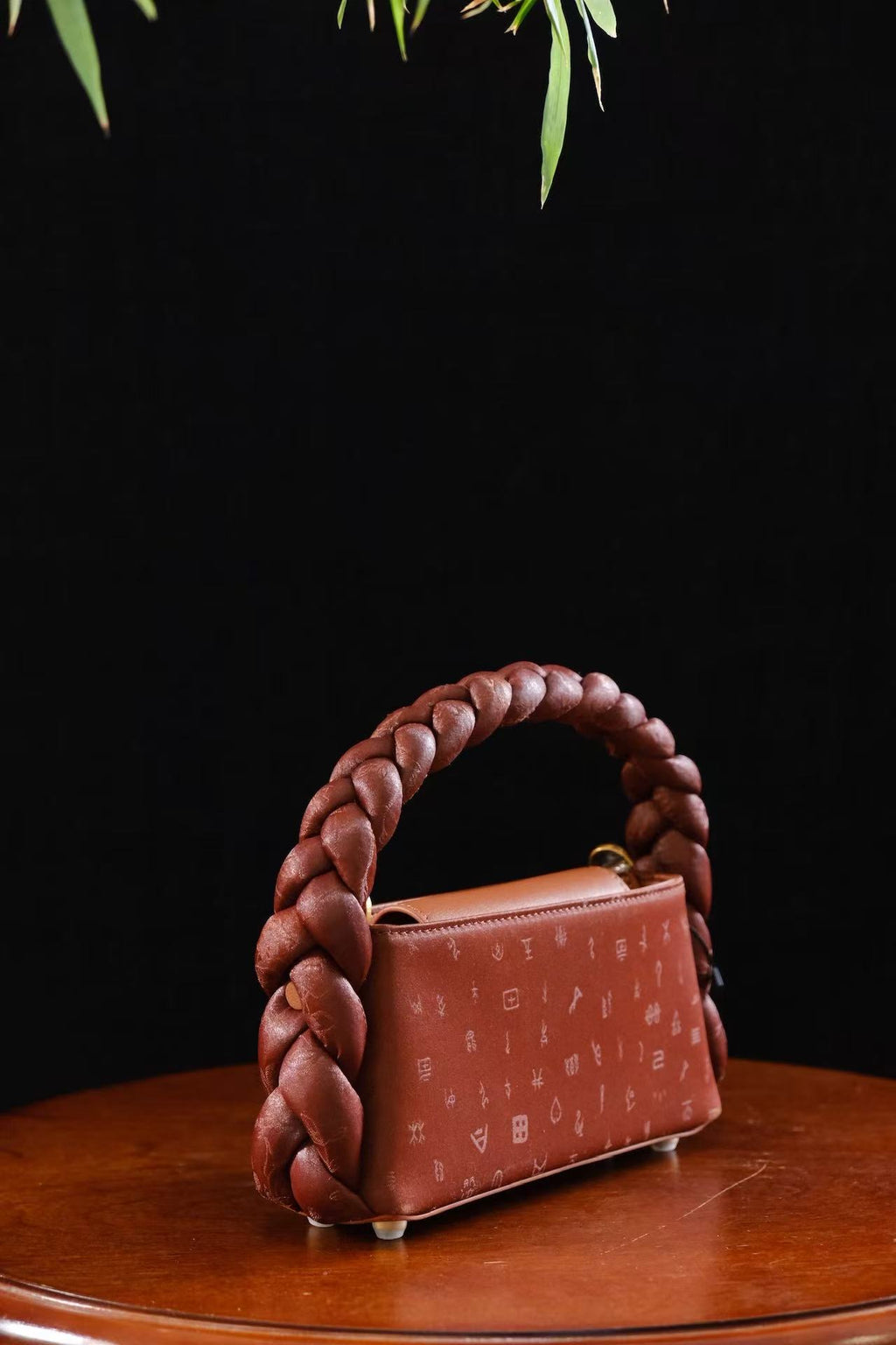 Heritage silk fashion bag made with artisan techniques