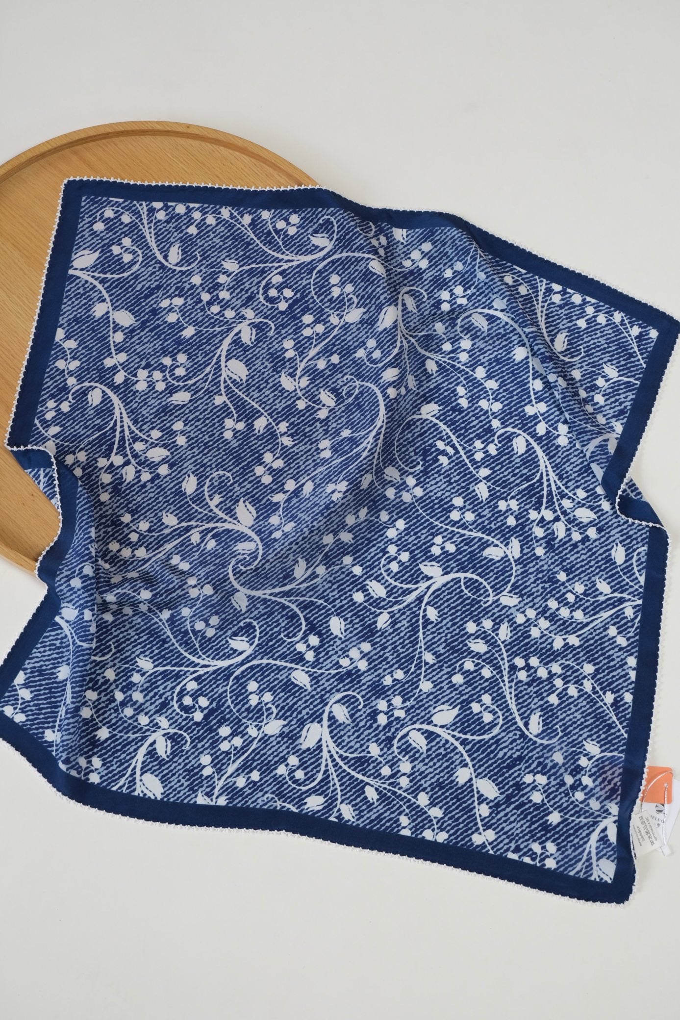 Luxury silk scarf made with premium silk materials