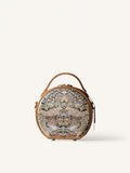 Limited edition Nishijin silk leather handbag