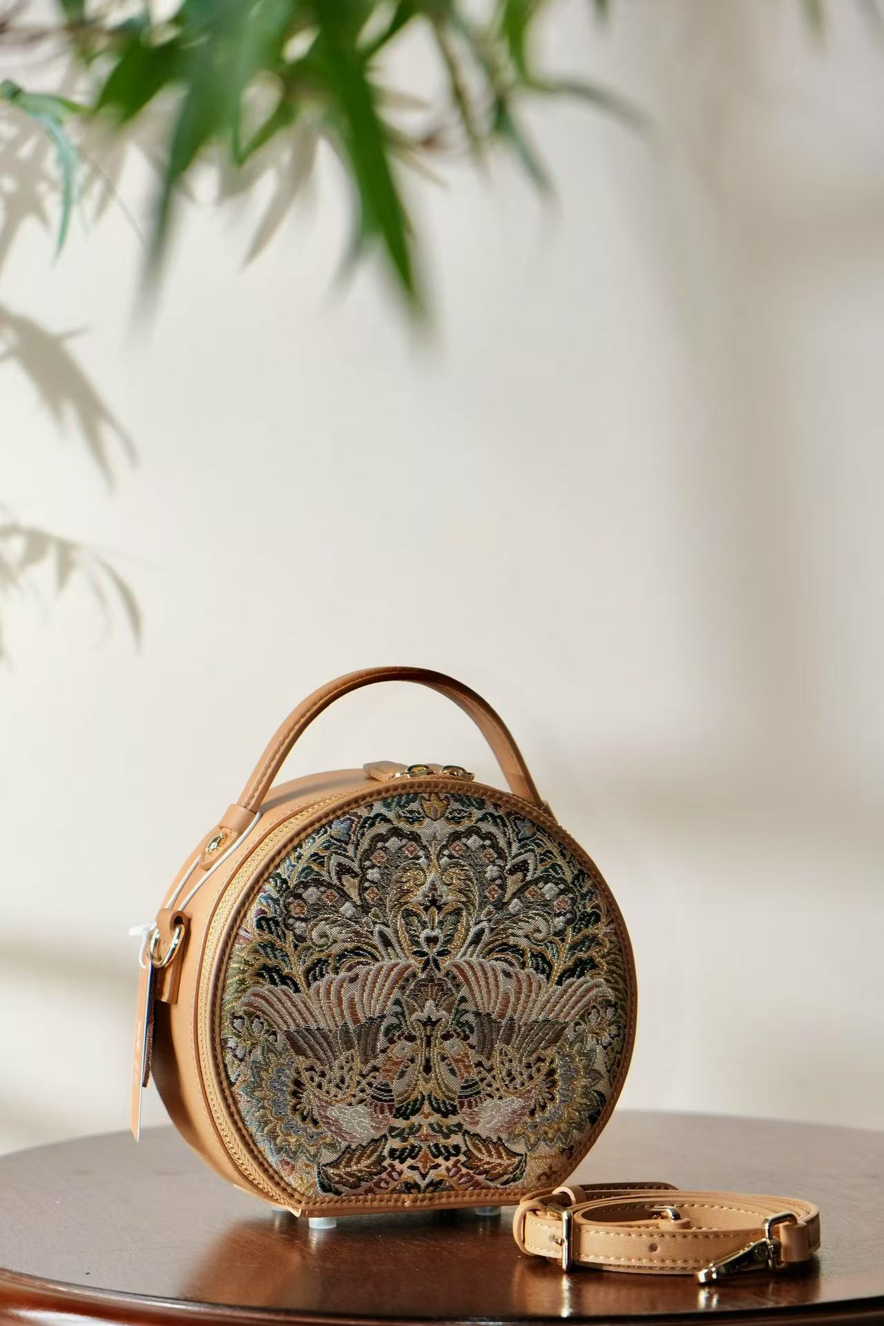 Luxury collection of handmade Nishijin silk handbags