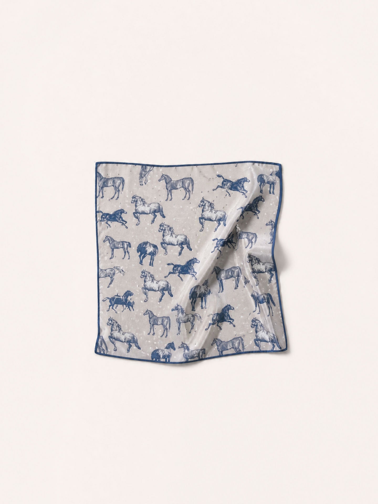 Oriental style silk scarf with timeless elegance