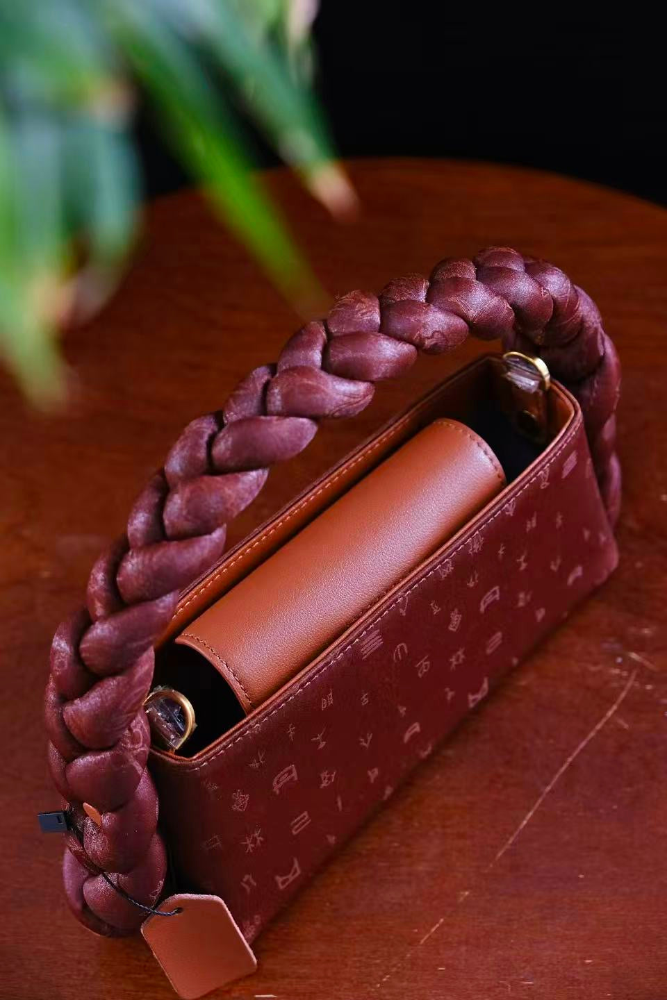 Rare silk handbag design featuring authentic craftsmanship