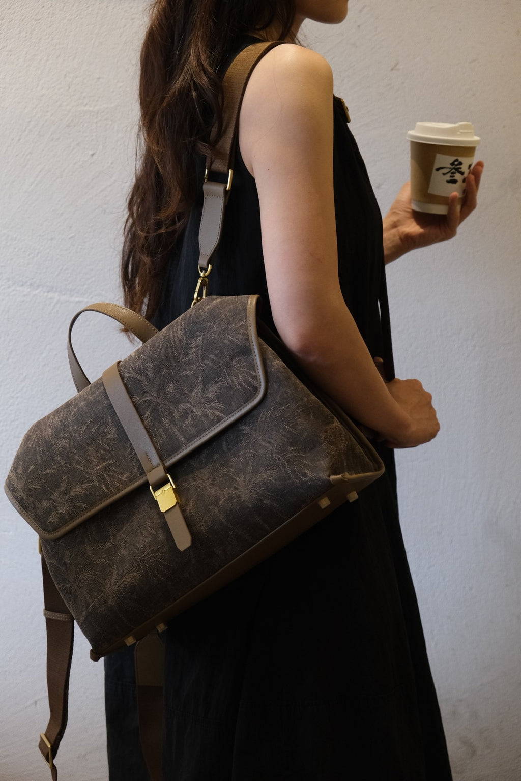 Oriental luxury leather handbag inspired by traditional Chinese aesthetics